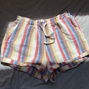 Striped shorts